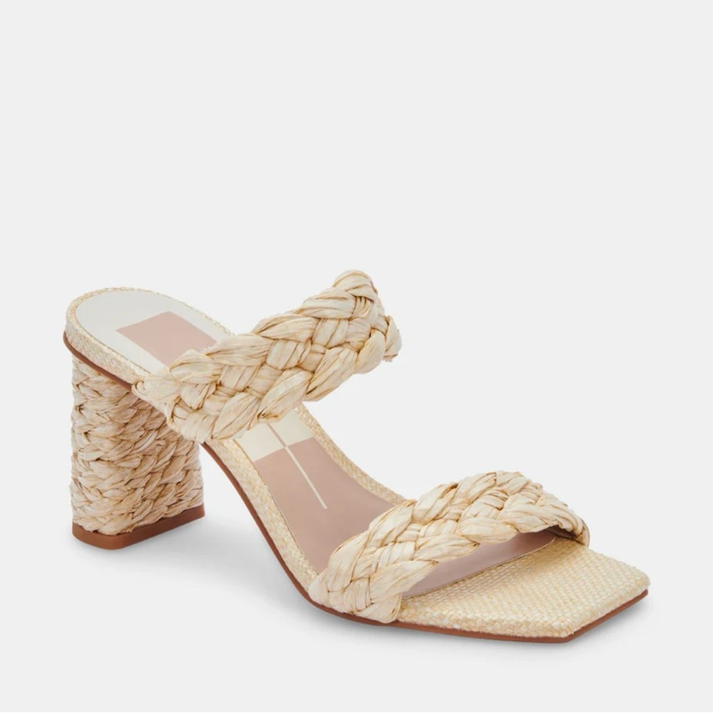Dolce Vita Raffia Heels